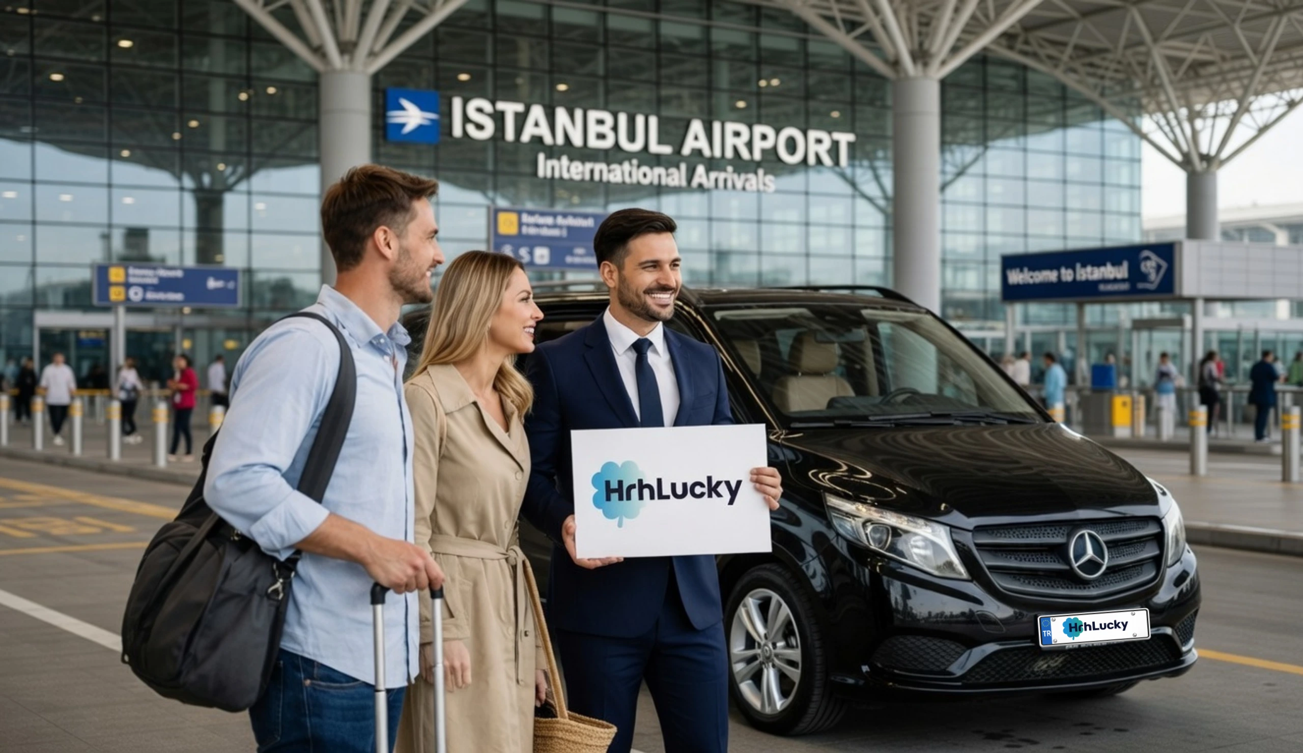 Transfert de luxe à l'aéroport d'Istanbul